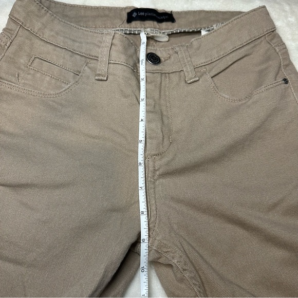 Lee Platinum Label Classic Tan Straight Leg Denim Pants - Picture 13 of 13